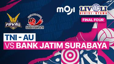 Full Match | TNI - AU vs Bank Jatim Surabaya | Livoli Divisi Utama Putri 2022