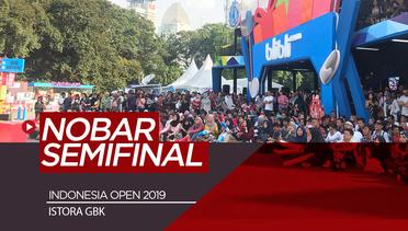 Nobar Kemenangan Kevin/Markus dan Ahsan/Hendra di Indonesia Open 2019