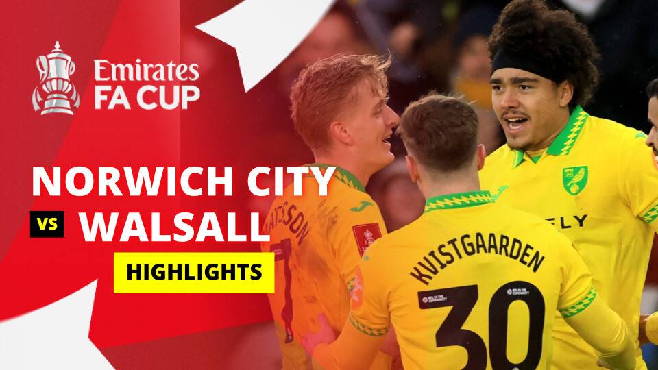 Norwich City vs Walsall FC