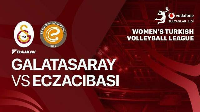 Galatasaray Daikin vs Eczacibasi Dynavit - Full Match | Women's Turkish Volleyball League