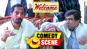 Nana Patekar Fools Paresh Rawal | Comedy Scene | Welcome | Hindi Film | HD