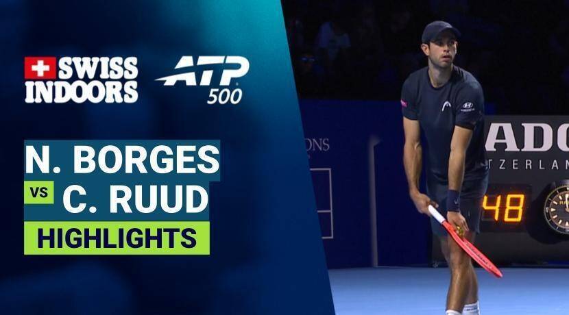 Nuno Borges vs Casper Ruud - Round 2 | ATP 500: Swiss Indoors Basel 2026