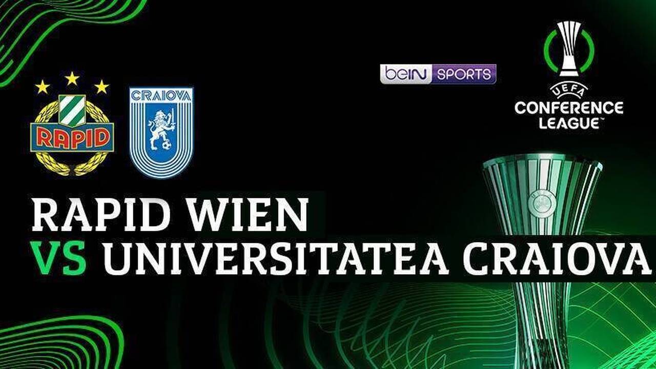 Rapid Wien vs Universitatea Craiova - UEFA Conference League