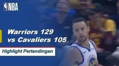 NBA I Cuplikan Pertandingan : Warriors 129 vs Cavaliers 105