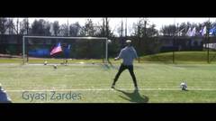 FIFA Crossbar Challenge - Gyasi Zardes vs Miguel Ibarra