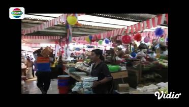 Pasar Babadan Semarang Diwarnai Ragam Hiasan Jelang HUT RI ke-74 - Fokus Pagi