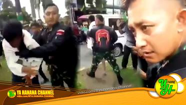 Aksi Heroik TNI Ganteng Meringkus dan Melindungi Pencuri Motor Dari Amukan Massa