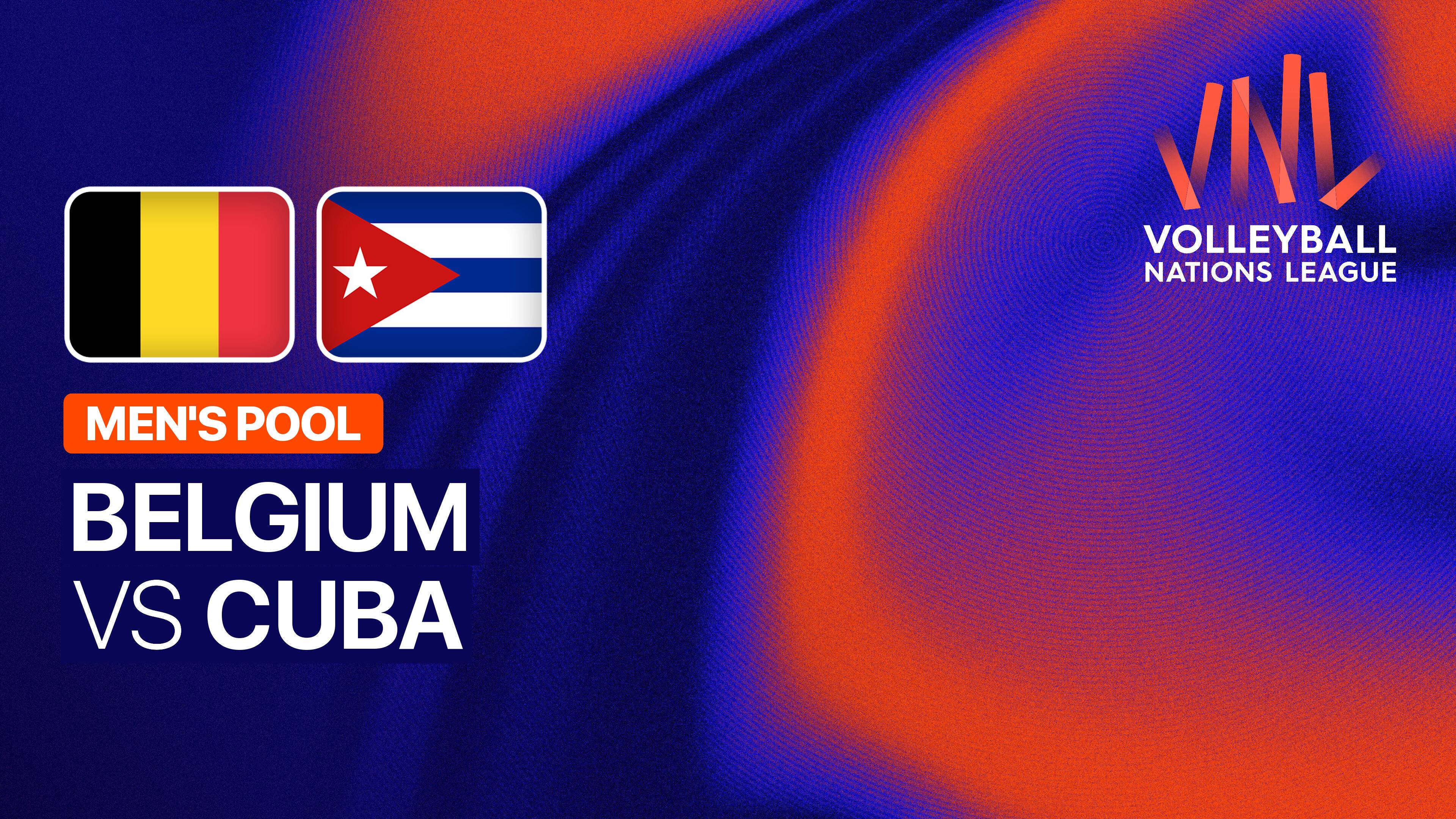Belgium vs Cuba
