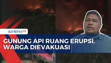 Update Terkini Erupsi Gunung Api Ruang, 495 Warga Dievakuasi