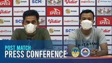 Post Match Press Conference PSIM Jogja vs Sulut United