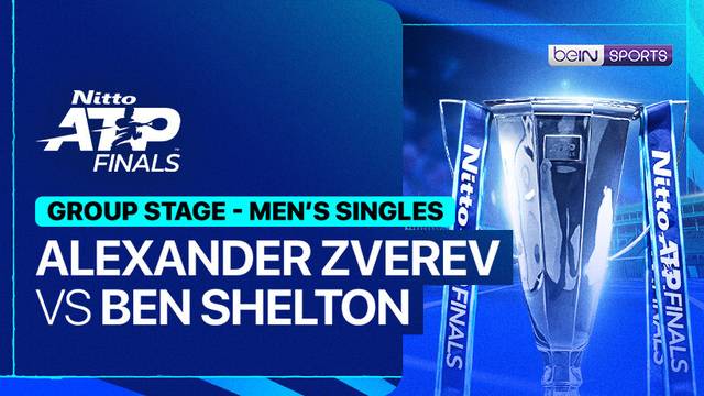 Alexander Zverev vs Ben Shelton - Full Match | Nitto ATP Finals 2025