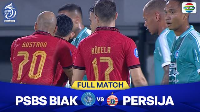 PSBS Biak vs Persija Jakarta - Fulll Match | BRI Liga 1 2024/25