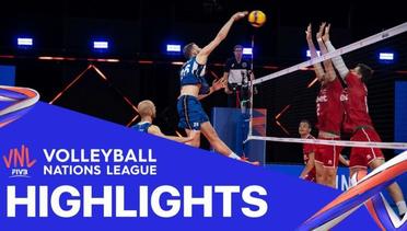 Match Highlight | VNL MEN'S - Italy 3 vs 2 Bulgaria | Volleyball Nations League 2021