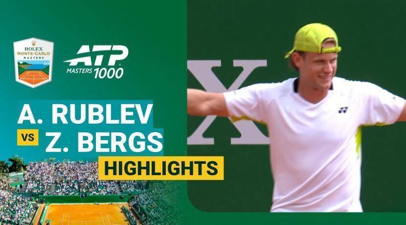 Andrey Rublev vs Zizou Bergs - Round 2 (Court des Princes) | ATP 1000: Rolex Monte-Carlo Masters 2026