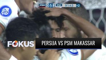 Persija Taklukan PSM Makassar di BRI Liga 1 Pekan Ke-16 | Fokus