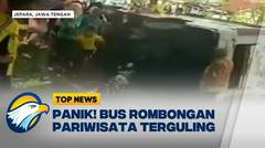 Rem Blong, Bis Angkut Siswa SD Terguling