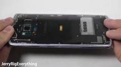 Galaxy S8 Transparan (JerryRIGEverything)