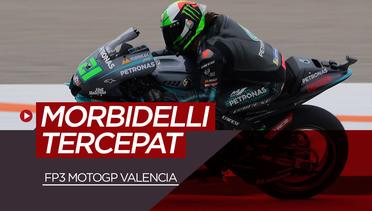 Franco Morbidelli Tercepat di FP3 MotoGP Valencia