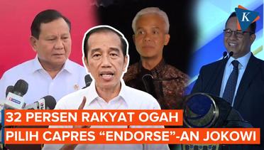 Survei Litbang Kompas: 32 Persen Responden Ogah Pilih Capres yang di Endorse Jokowi