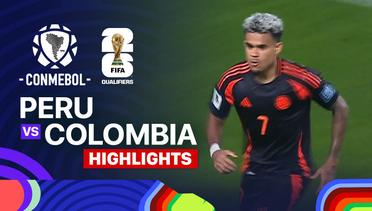 Peru vs Colombia - Highlights | FIFA World Cup 2026 CONMEBOL Qualifiers