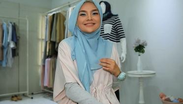 Tutorial Gaya Hijab untuk Buka Puasa Bersama Favorit Ria Miranda