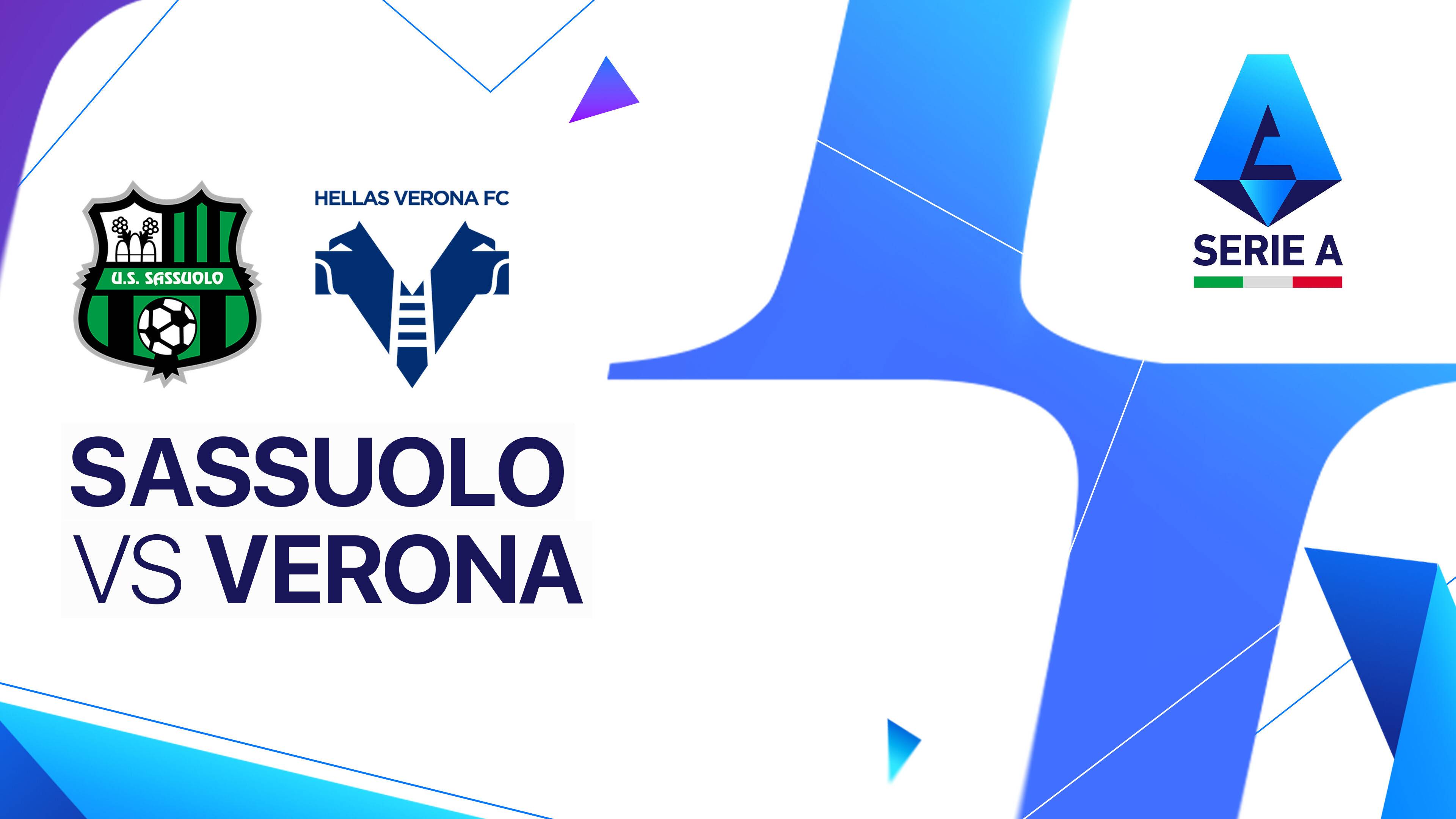 Sassuolo Calcio vs Hellas Verona