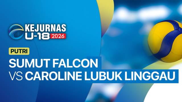 Putri: Sumut Falcon vs Caroline Lubuk Linggau - Full Match | Kejurnas Bola Voli Antarklub U-18 2026