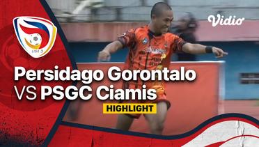 Highlight - Persidago Gorontalo vs PSGC Ciamis | Liga 3 Nasional 2021/22