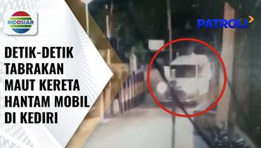 Mobil Tertabrak Kereta di Perlintasan Tanpa Palang Pintu, Satu Orang Tewas | Patroli