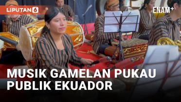 Alunan Musik Gamelan Sihir Publik Ekuador di Festival Internacional de Artes Vivas 2023