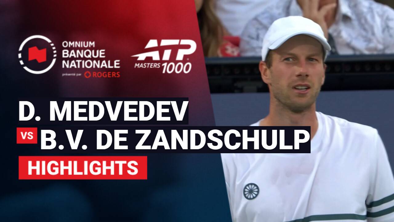 Daniil Medvedev vs Botic van de Zandschulp - Round 2 | ATP 1000: National Bank Open presented by Rogers 2026