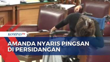 Amanda Mantan Pacar Mario Dandy Tergulai Lemas Nyaris Pingsan saat Bersaksi di Persidangan