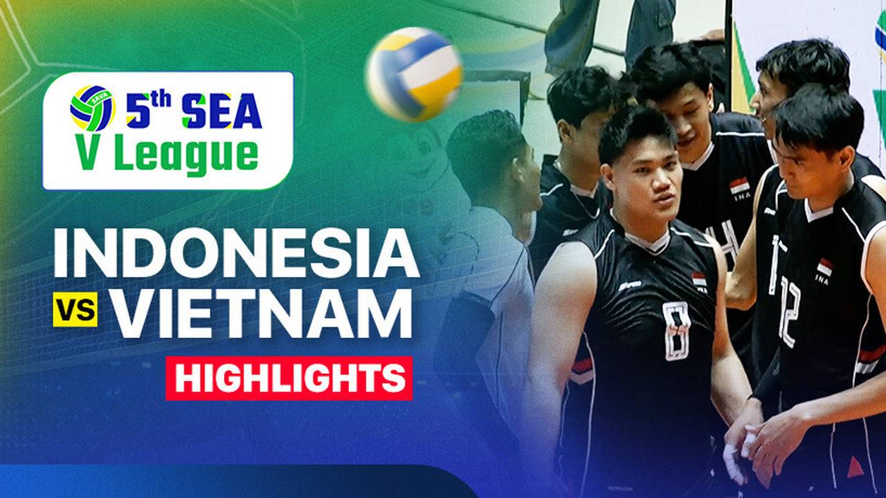 Men: Indonesia vs Vietnam - Highlight | SEA VLeague 2025