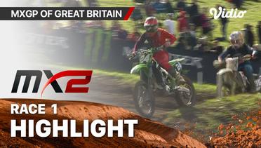 Highlights | Round 19 Great Britain: MX2 | Race 1 | MXGP 2023