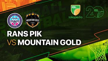 Full Match | RANS PIK Basketball vs Mountain Gold Timika | IBL Tokopedia 2023