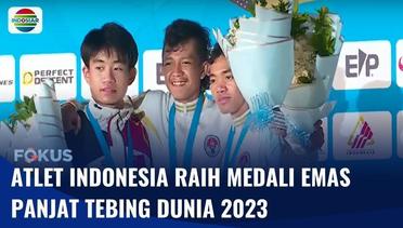 Raharjati Nursamsa Berhasil Raih Medali Emas dalam Kejuaraan Final Panjat Tebing Dunia 2023 | Fokus