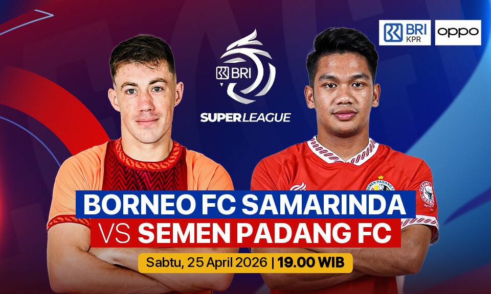 Borneo FC Samarinda vs Semen Padang FC