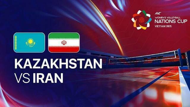 Kazakhstan vs Iran - Full Match | AVC Women's Volleyball Nation Cup 2025