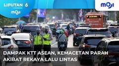 Kemacetan Ibukota. - Liputan 6 Pagi | Moji