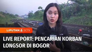 Live Report: Empat Warga yang Tertimbun Longsor Belum Ditemukan di Bogor, Jawa Barat | Liputan 6