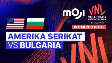 Full Match | Amerika Serikat vs Bulgaria | Women’s Volleyball Nations League 2023