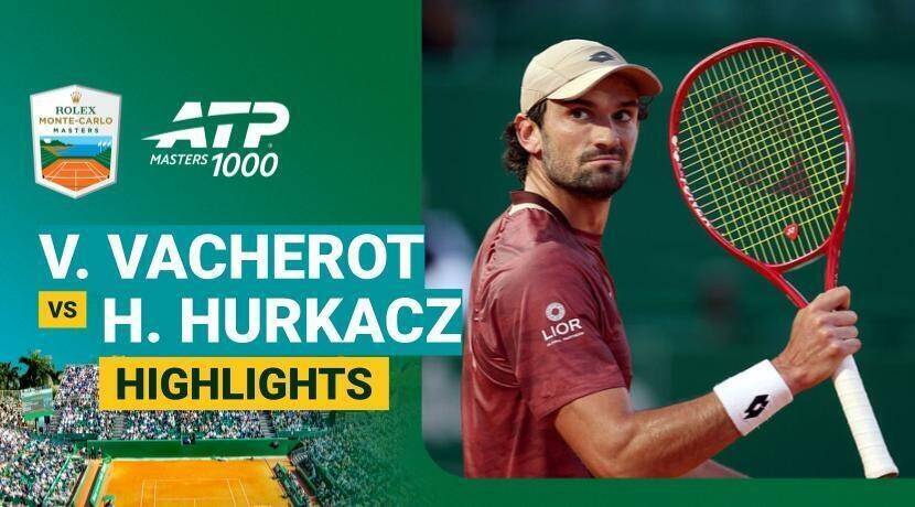 Valentin Vacherot vs Hubert Hurkacz - Round of 16 (Court Rainier III) | ATP 1000: Rolex Monte-Carlo Masters 2026