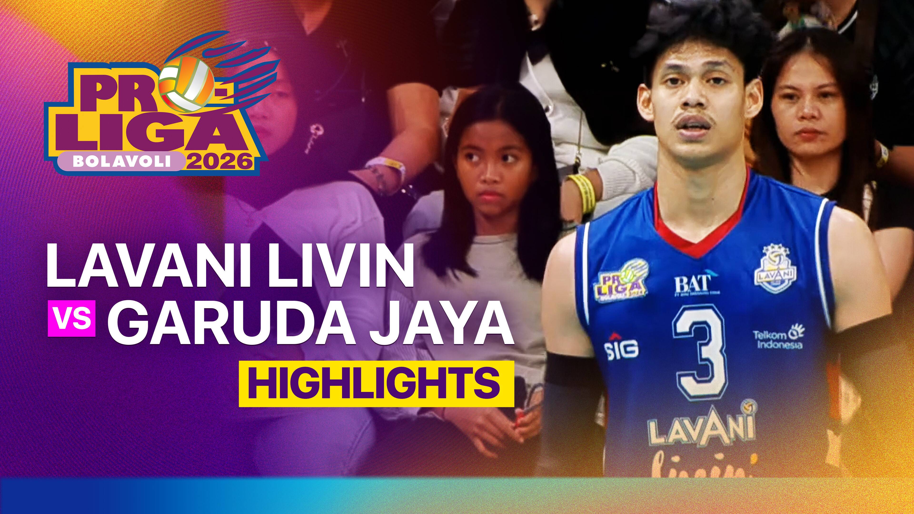 LavAni Navy vs Jakarta Garuda Jaya