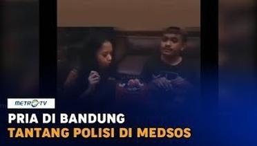Tantang Polisi di Medsos, Pria di Bandung Ditangkap