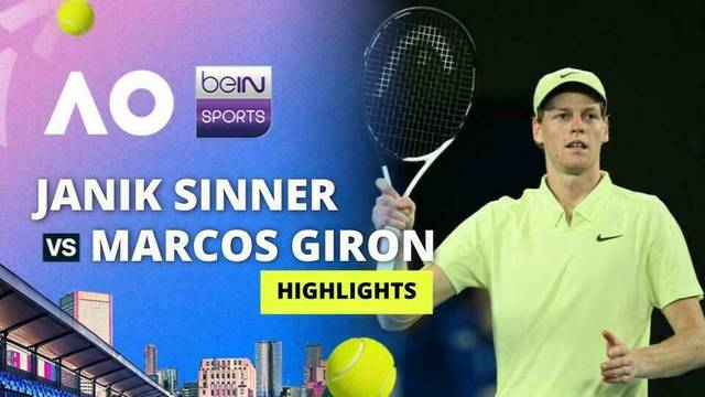 Jannik Sinner (ITA) vs Marcos Giron (USA) - Highlights | Australian Open 2025