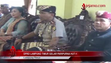 DPRD Lamtim Gelar Paripurna Hut Lampung Ke-53