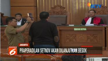 Sidang Praperadilan Setya Novanto Dilanjutkan Besok - Liputan6 Petang Terkini