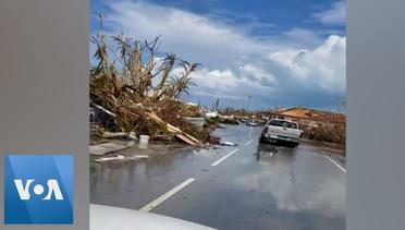 Hurricane Dorian Destroys Homes in Bahamas