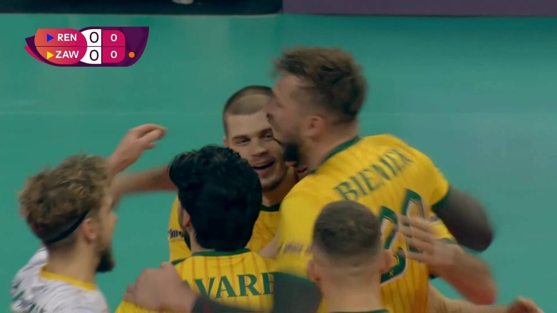 Vôlei Renata vs Aluron CMC Warta Zawiercie