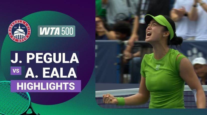 Jessica Pegula vs Alexandra Eala - Women's Singles Final | WTA 500: Mubadala DC Open 2026